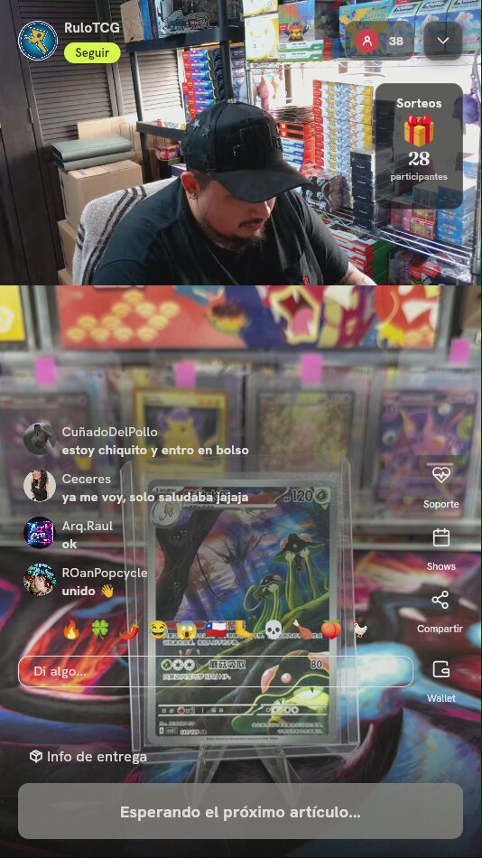 Carta Pokémon Toedscruel AR Chino