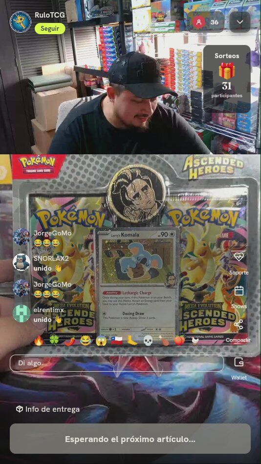Blister Pokémon Ascended Heroes Larry