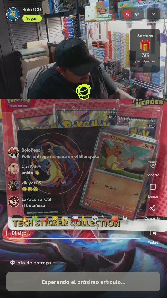 Pokémon Tech Sticker Collection Charmander