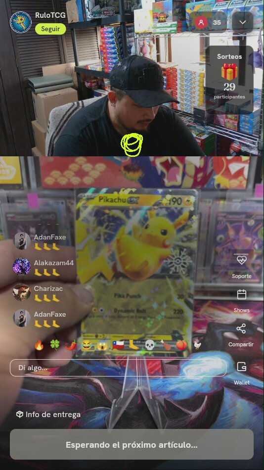 Carta Pokémon Pikachu ex Promo