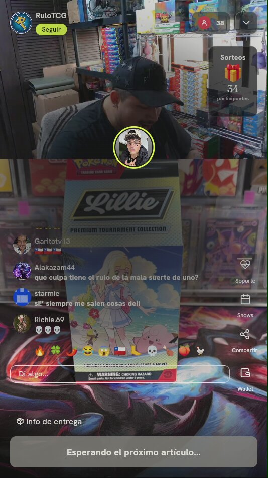 Colección Lillie Premium Tournament Pokémon