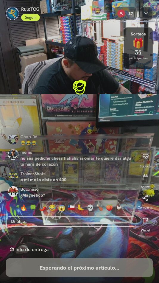Protector de acrílico grabado para ETB Pokémon