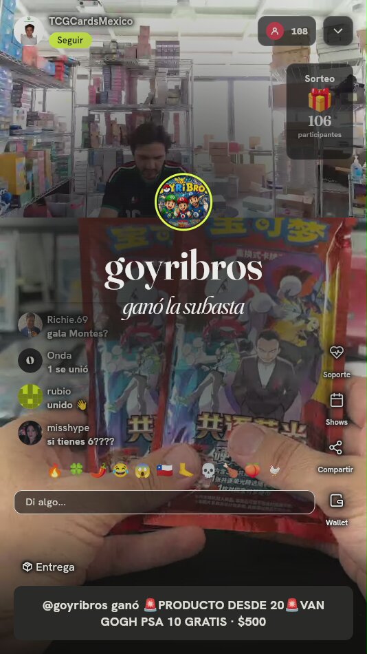 Sobres Pokémon Chasing Glory Together