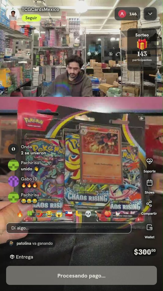 Pokémon Chaos Rising 3-Pack Blister Charmeleon
