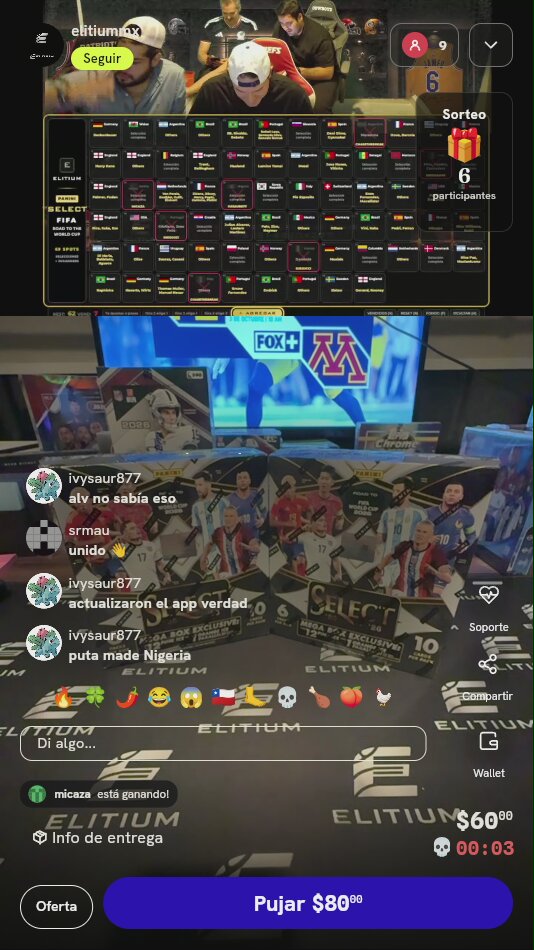 Spot Panini Select FIFA World Cup 2026