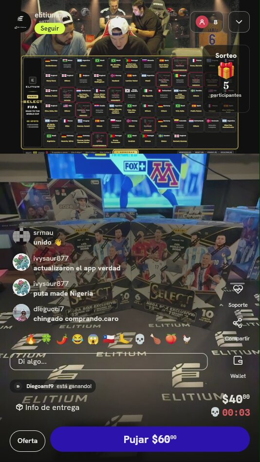 Spot Panini Select FIFA 2026