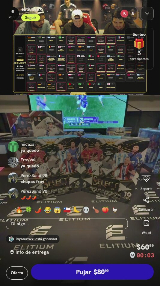 Spot Break Panini Select FIFA 2026