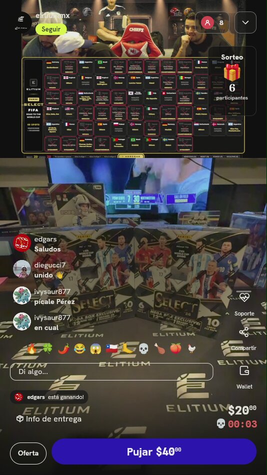 Spot de Break Panini Select World Cup
