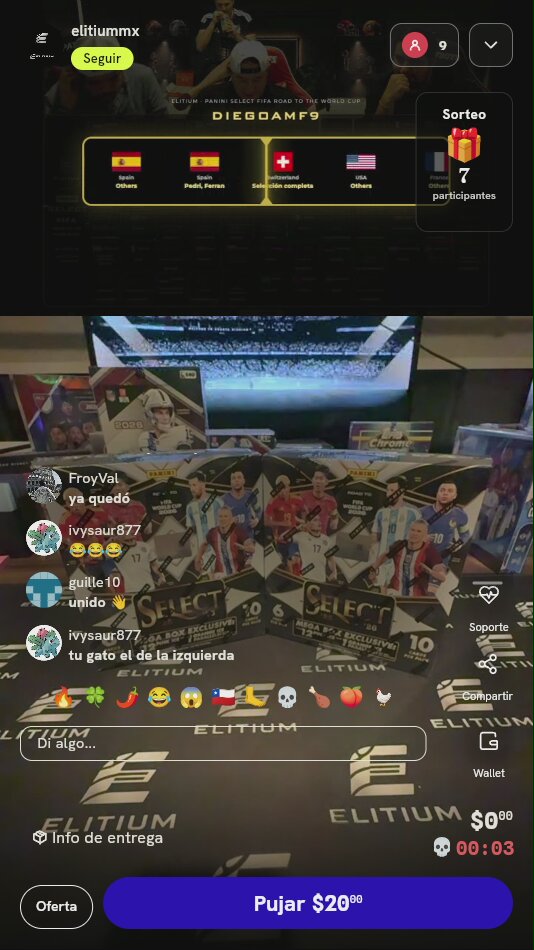 Spot Uruguay Panini Select FIFA 2026