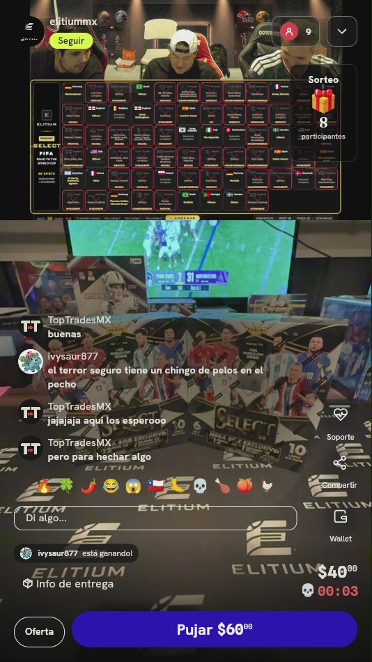 Spot Break Panini Select FIFA 2026