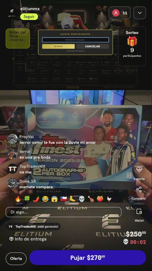 Caja Topps Finest UEFA