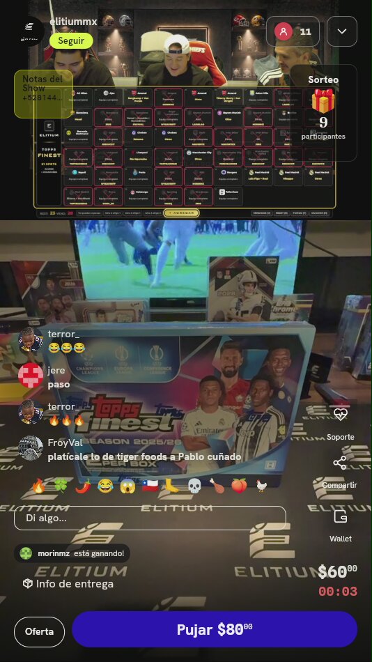 Spot en cacería Topps Finest UEFA