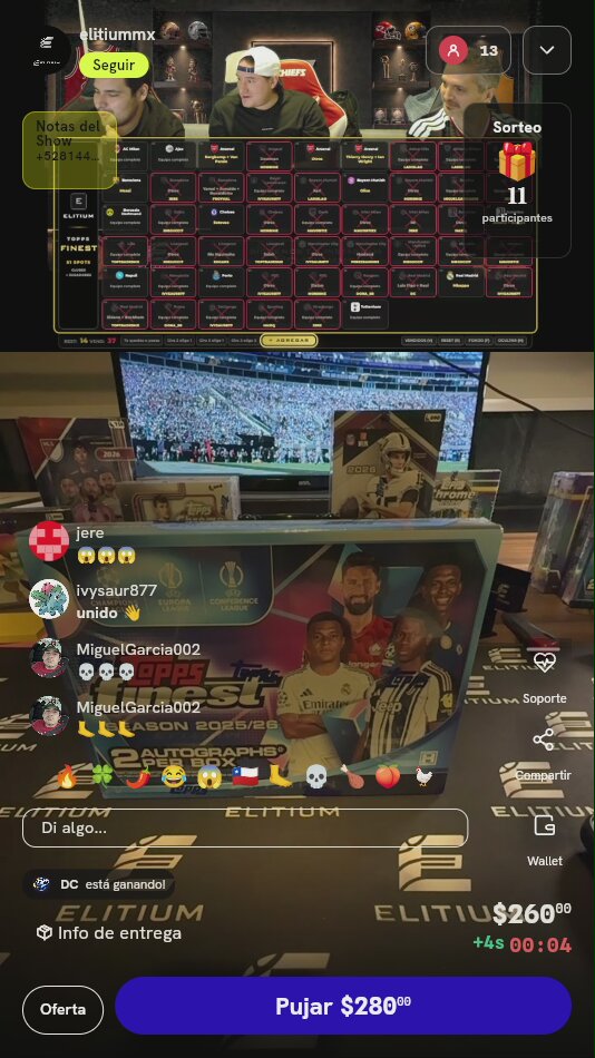 Spot Benfica Topps Finest UEFA