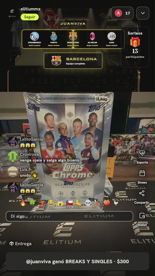 Caja Topps Chrome UEFA 2023/24