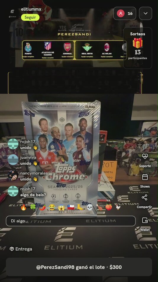 Caja Topps Chrome UEFA 2025/26