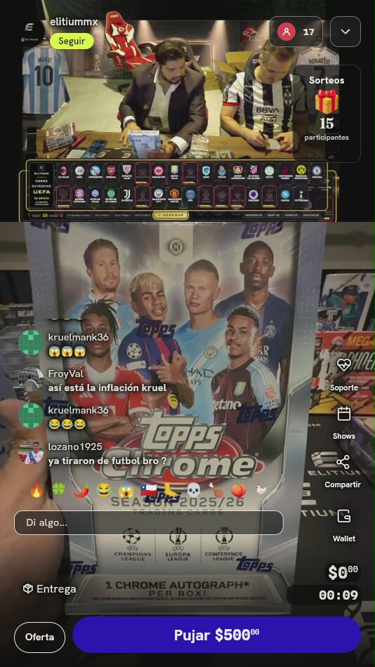 Caja Topps Chrome UEFA 2023/24