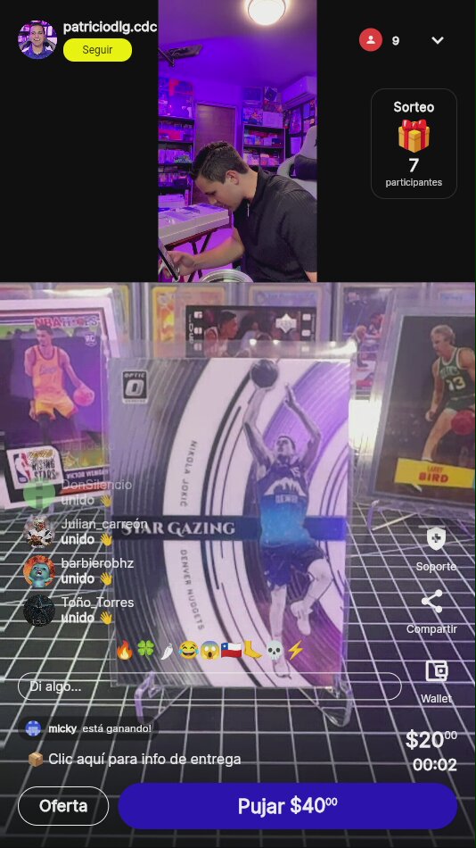 Nicola Jokic Stargazing card