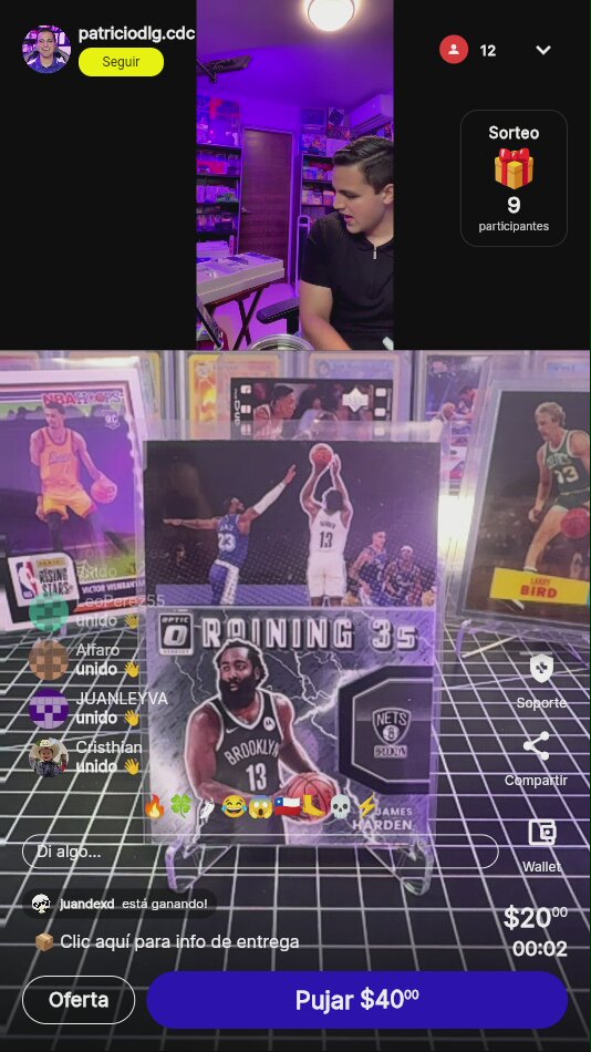 James Harden Reining Threes Optic