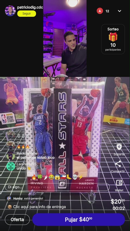 Kyrie Irving/Harden All-Stars Optic