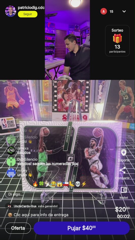 Carta Celtics Brown/Tatum Optic