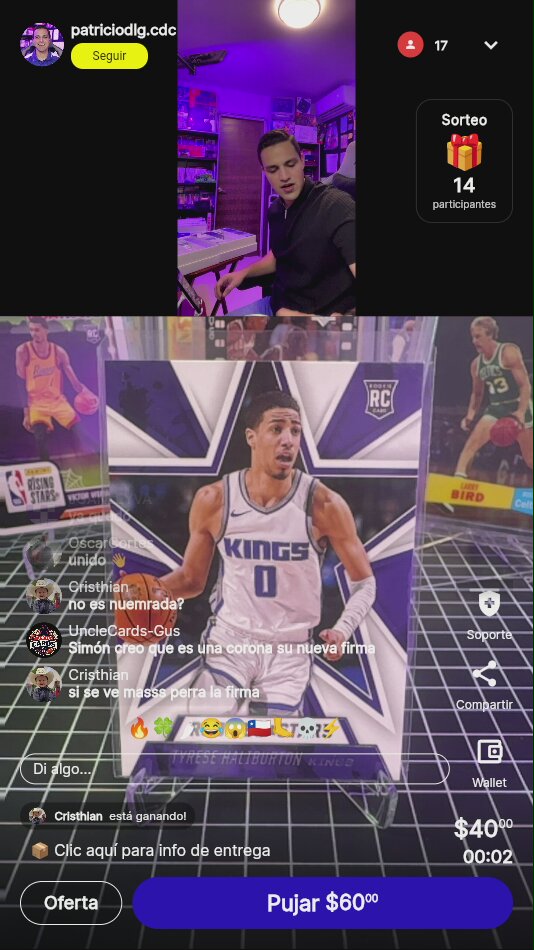 Tyrese Halliburton Rookie Card Rising Stars