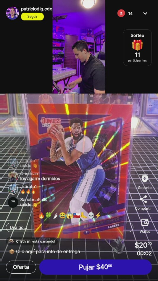 Anthony Davis Donruss 2021-22