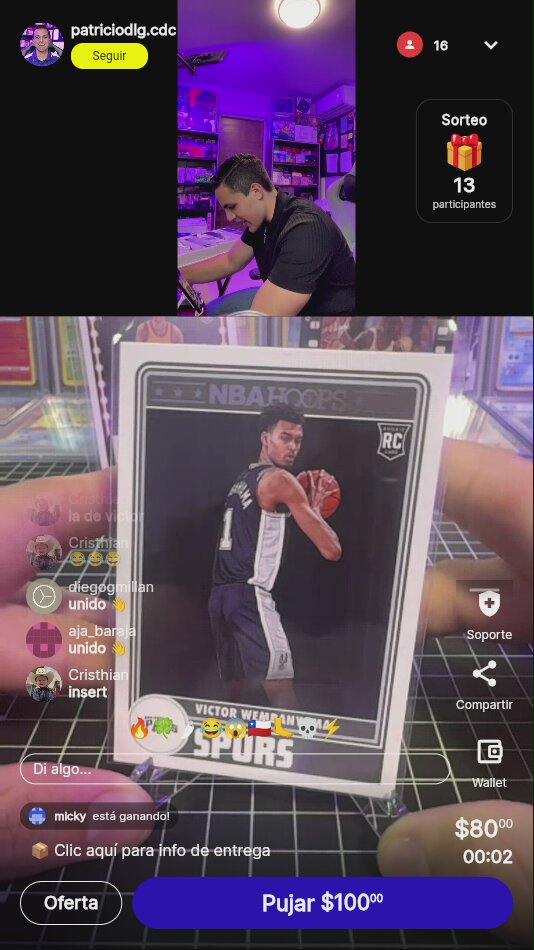 Wembanyama Rookie Card NBA Hoops