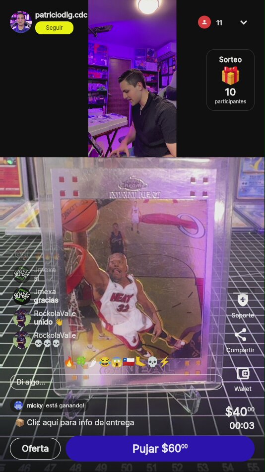 Shaquille O'Neal Tarjeta NBA 2008
