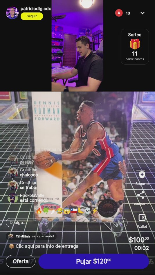 Dennis Rodman Topps Card