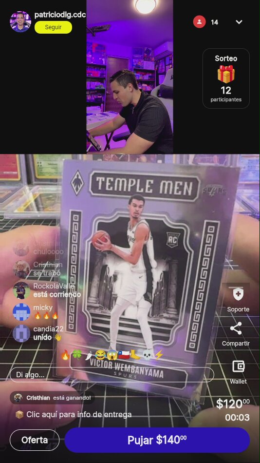 Wembanyama Temple Men Rookie Card