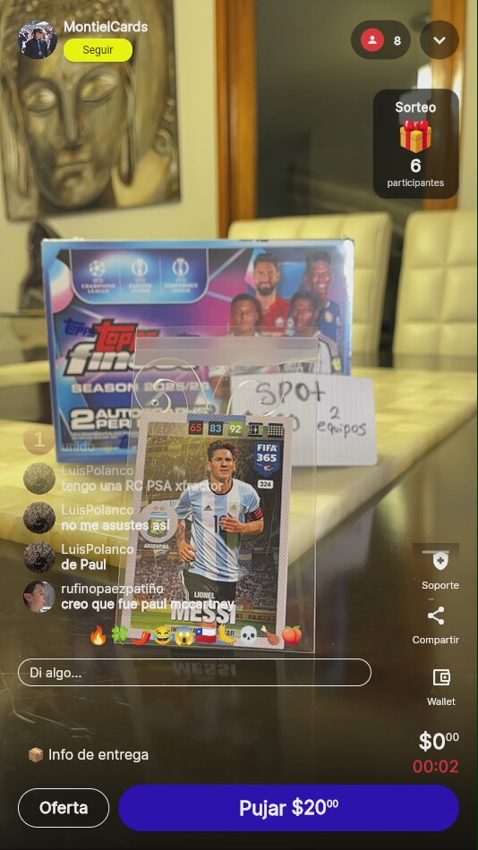 Artículo vendido