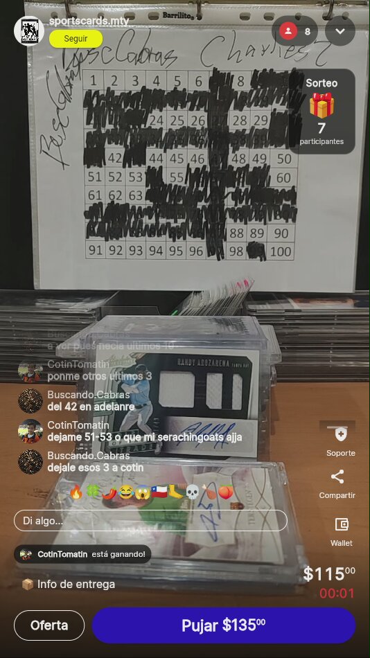 Artículo vendido