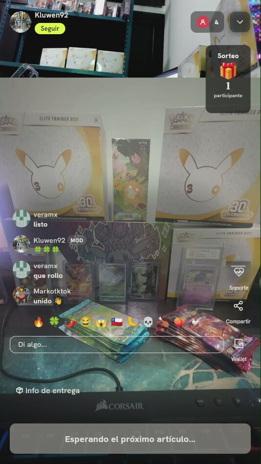 Sobre de Cartas Pokémon TCG