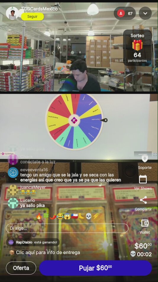 Carta Pokémon Pikachu