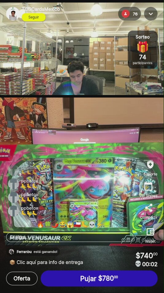 Pokémon Mega Venusaur EX Collection