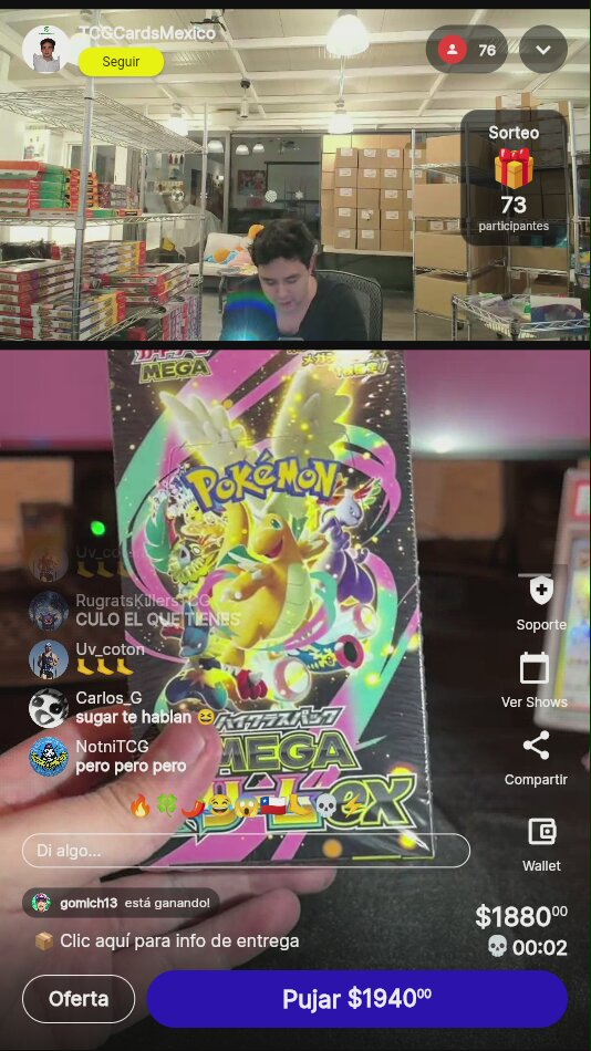 Pokémon Mega Battle Deck Box