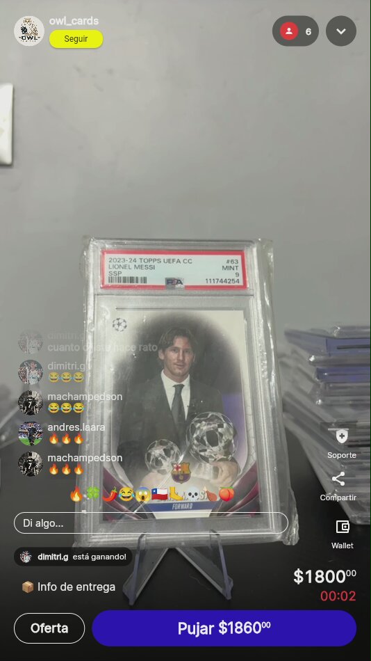 Artículo vendido