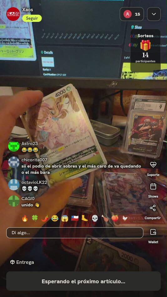 Carta One Piece Charlotte Pudding