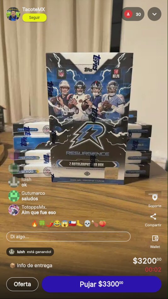 Artículo vendido