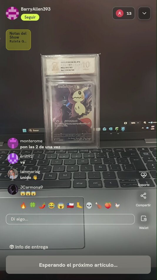 Carta Pokémon Mimikyu AR Japonesa