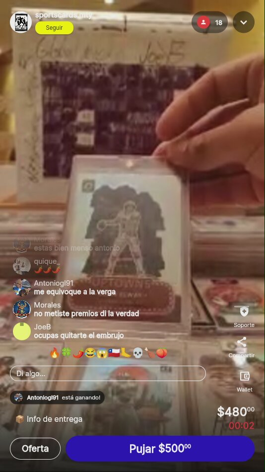 Artículo vendido
