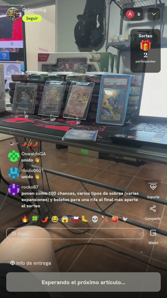Lote de Cartas Pokémon
