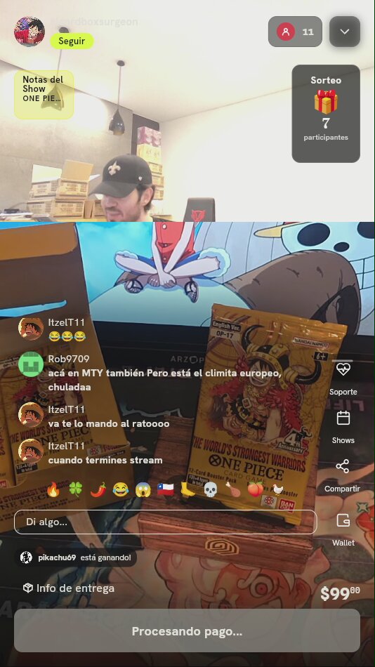 Sobre One Piece TCG OP-17