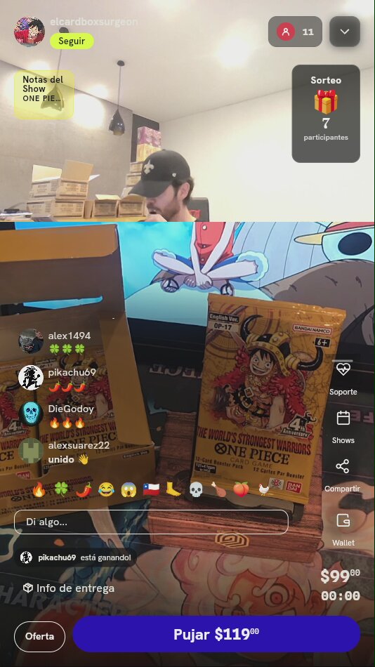 Sobre One Piece TCG OP-17