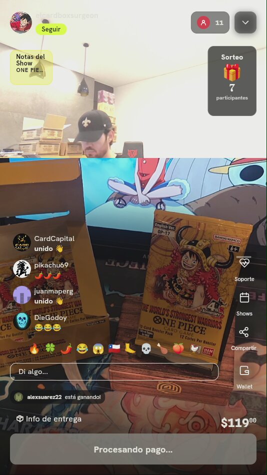 Sobre One Piece TCG OP-17
