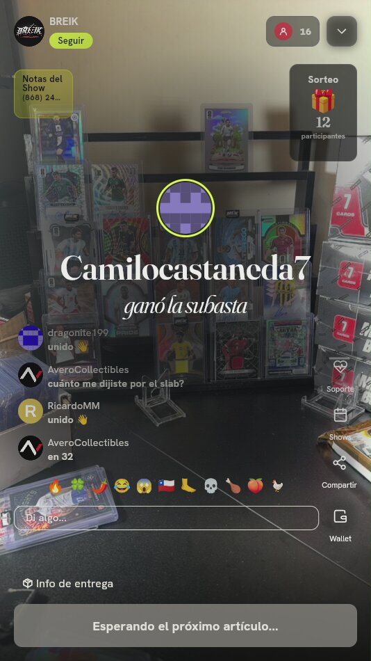 Cartas Panini Prizm Autógrafos Colombia