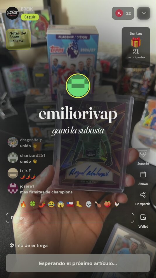 Carta Panini Select Luis Malagón Autógrafo